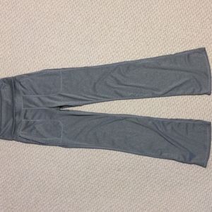 Halara In My Feels Super High Waisted Foldover Pocket Full Length Flare Leggings